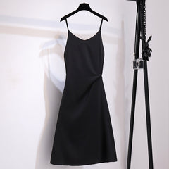 Avocado Green Suspender Dress Women''s Design in Summer
