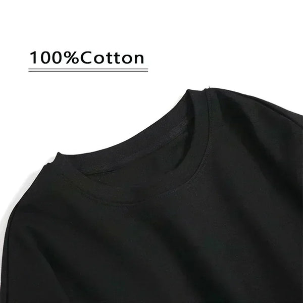 Personality Letter Pattern Oversized T-shirt Men