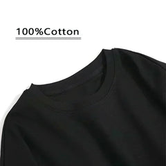 Personality Letter Pattern Oversized T-shirt Men