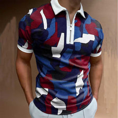 Men's Polo Shirt Men Solid Polo Shirts Brand Men Short-Sleeved Shirt Summer Shirt Man Clothing in a colorful design.